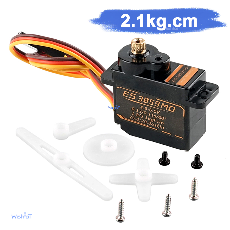 Rc Helicopter Parts - EMAX ES3059MD Digital Micro Servo 9g