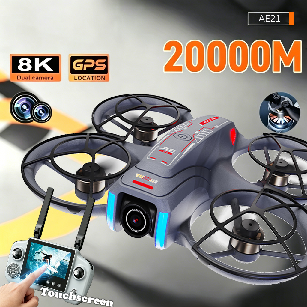 Upgrade AE21 Aerial Drone 8K H - Rc Helicopter Case reseña y precio