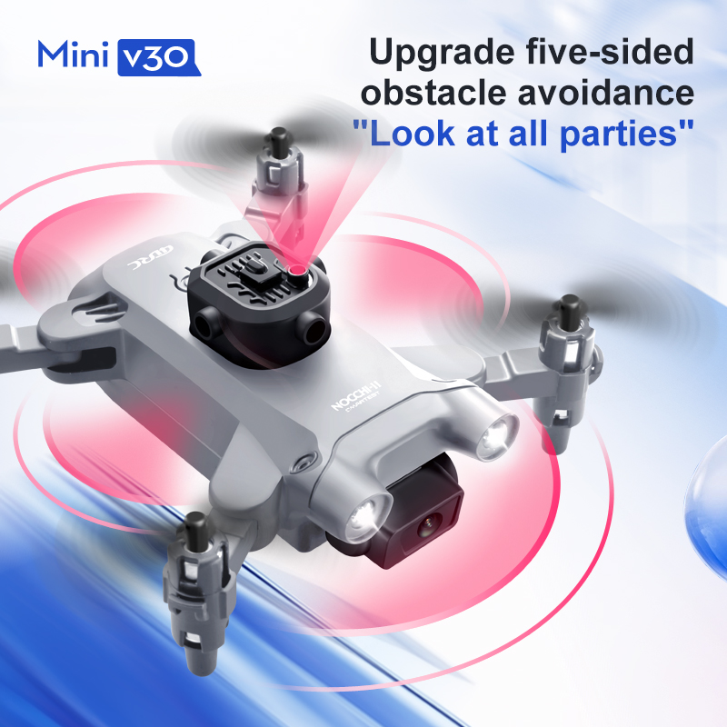 Mini V30 WiFi FPV Drone With 4 - Rc Helicopter Case reseña y precio