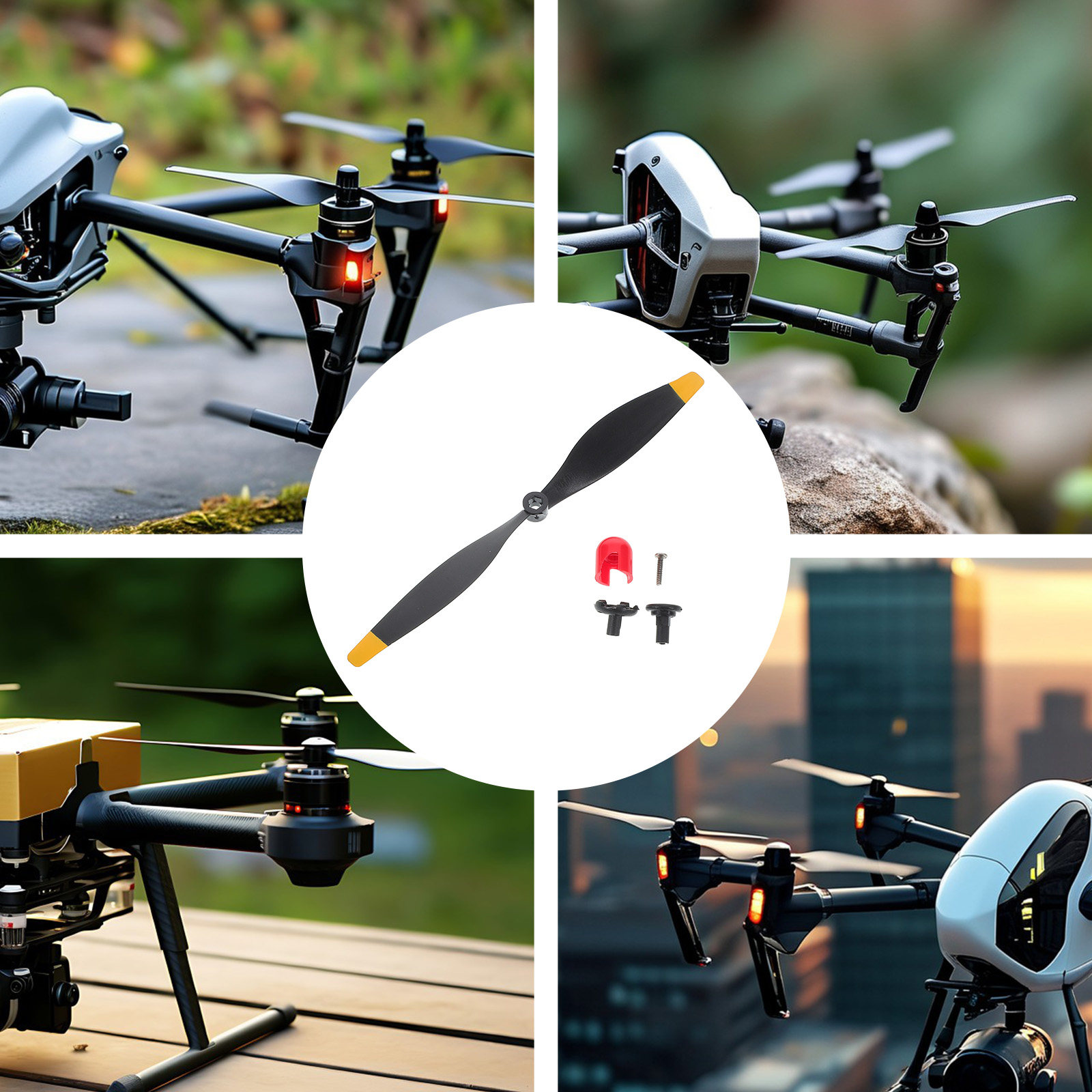 1Set Spiral Blade Propeller As - Rc Helicopter Blade reseña y precio