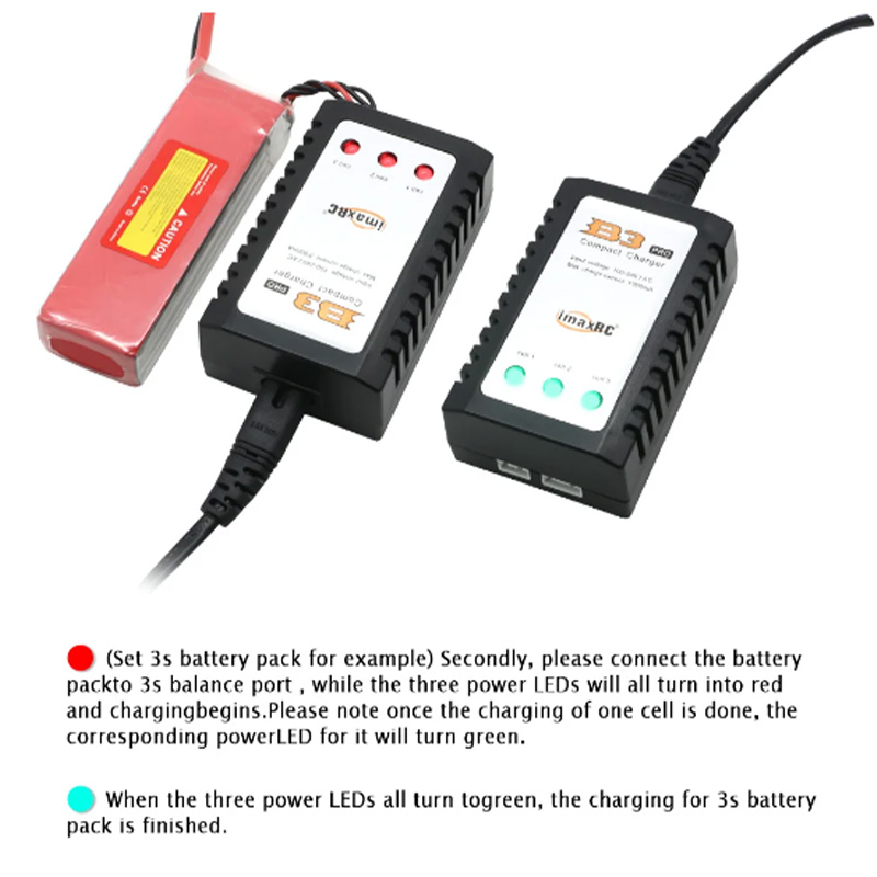 B3 Balanced Battery Charger fo - Rc Helicopter Charger reseña y precio