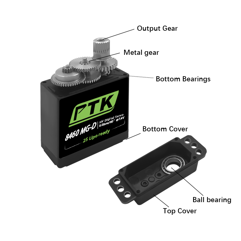 PTK 8460 MG-D9gDigital servo M - Rc Helicopter Electric reseña y precio