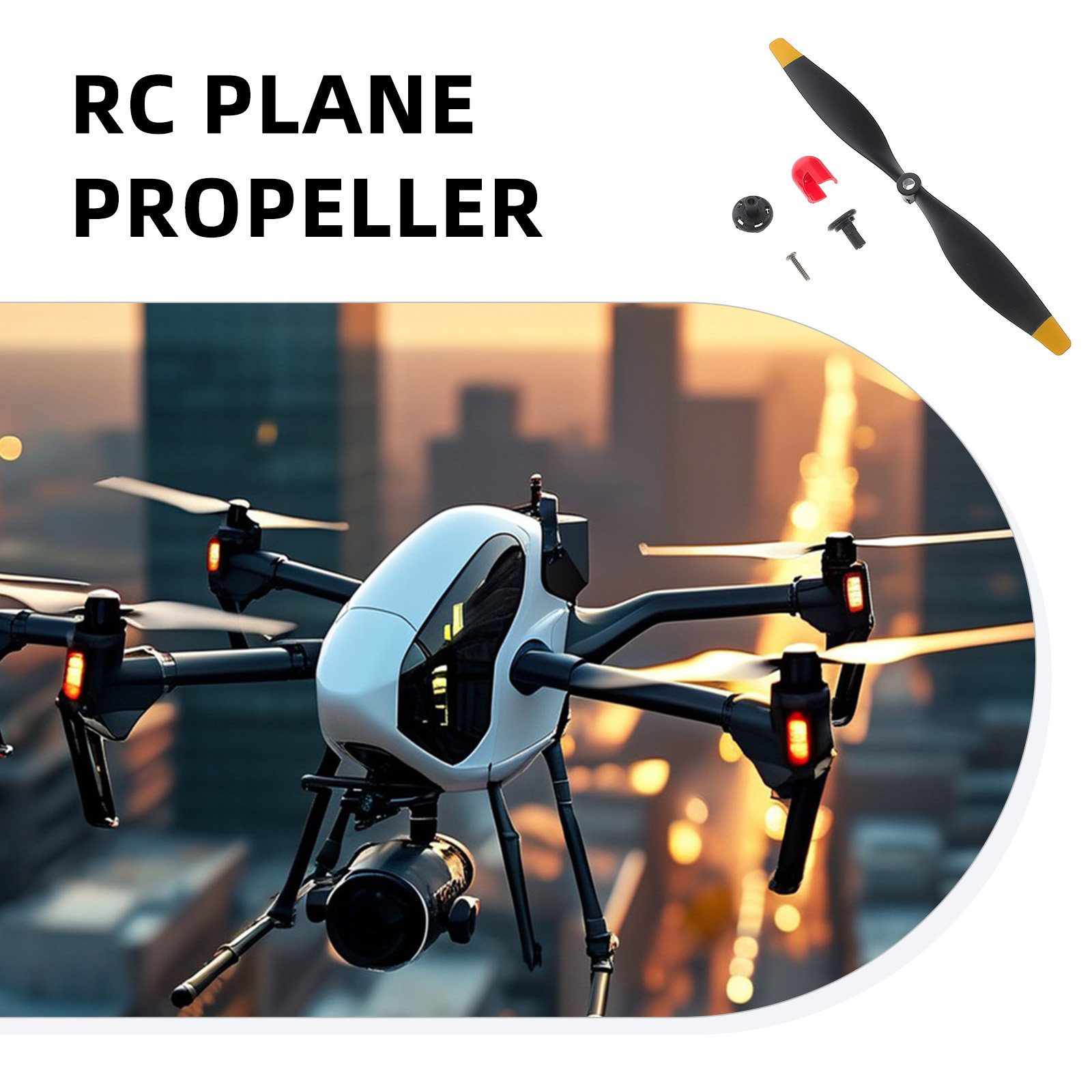 1Set Spiral Propeller Clamp Hi - Rc Helicopter Parts reseña y precio