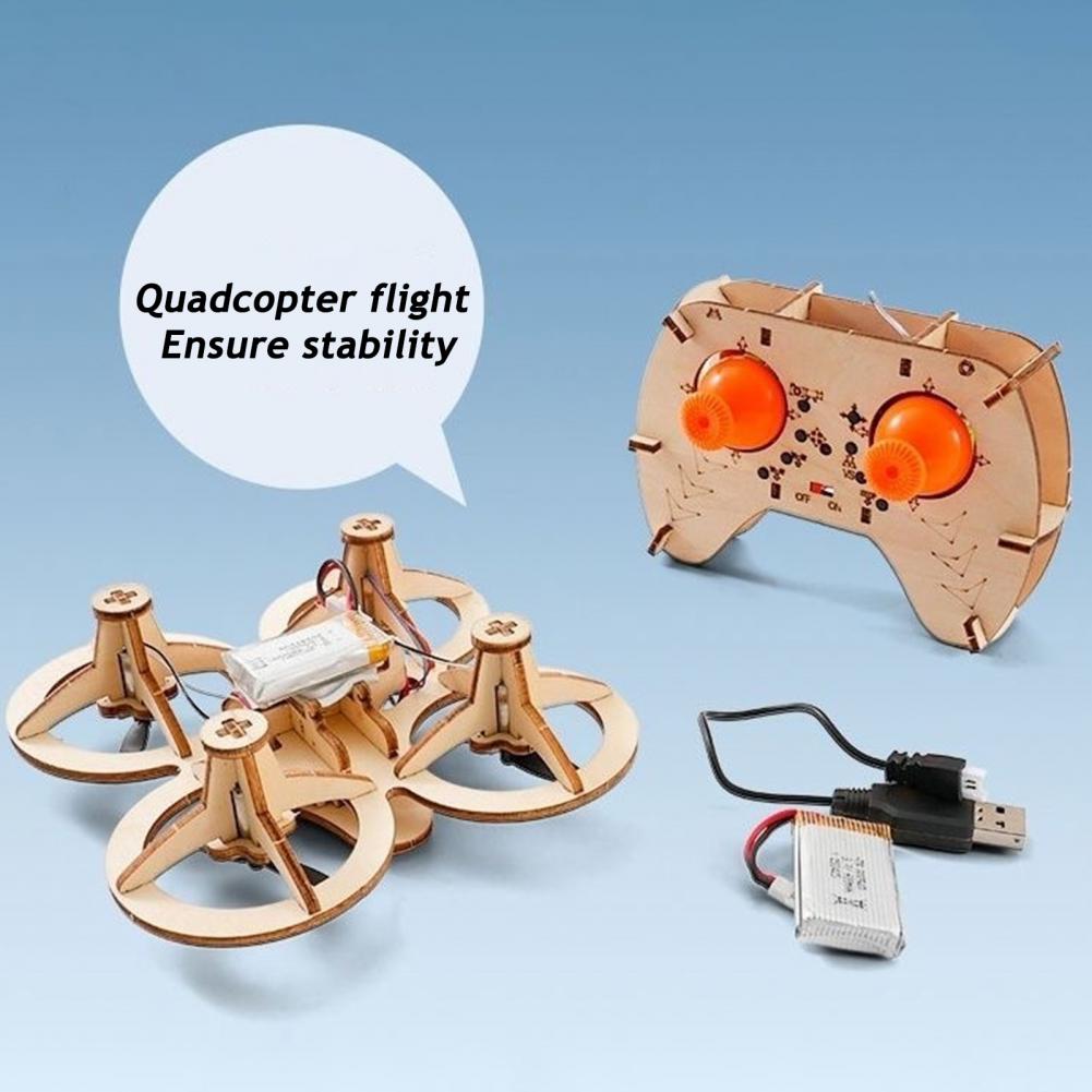 Rc Drone Toy Wooden Drone Puzz - Rc Helicopter Electric reseña y precio