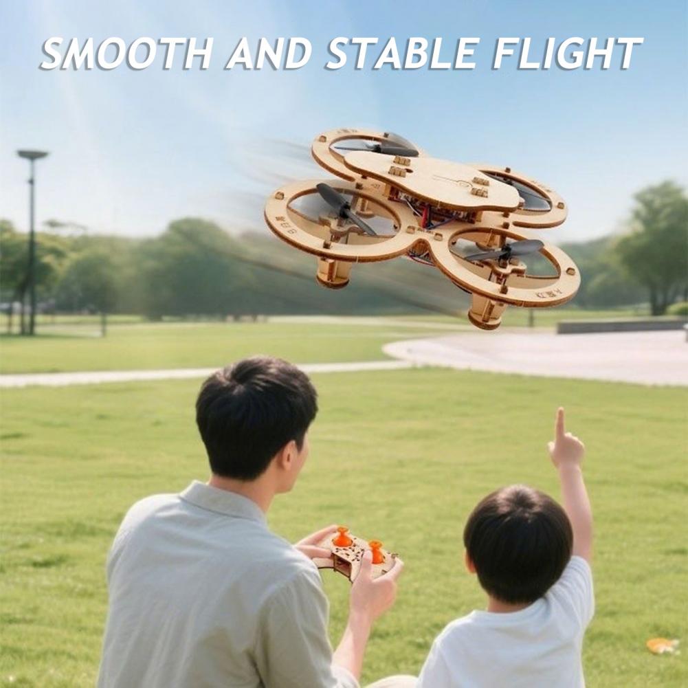 Rc Drone Toy Wooden Drone Puzz - Rc Helicopter Electric reseña y precio
