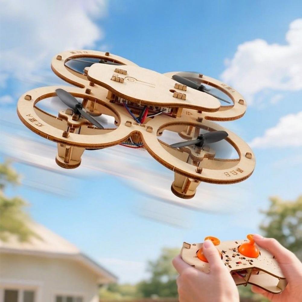Rc Drone Toy Wooden Drone Puzz - Rc Helicopter Electric reseña y precio
