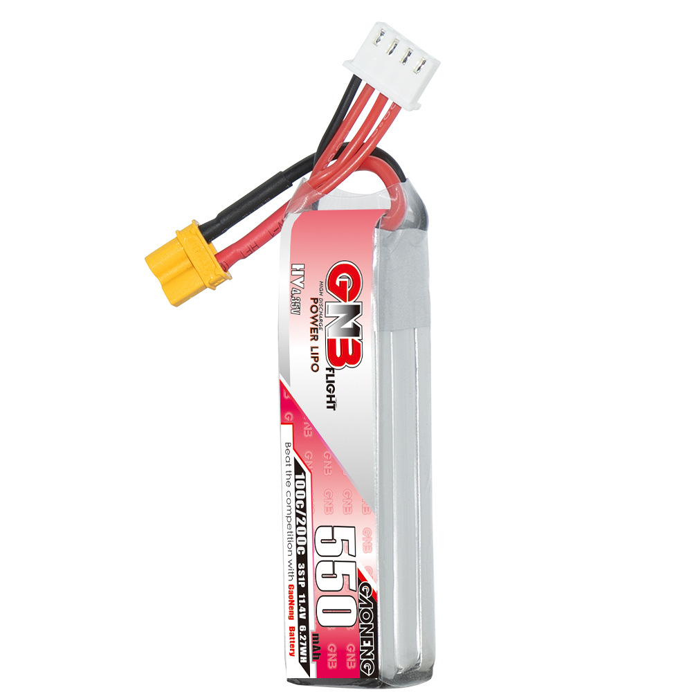 GNB HV 11.4V 550mAh 100C/200C  - Rc Helicopter Parts reseña y precio