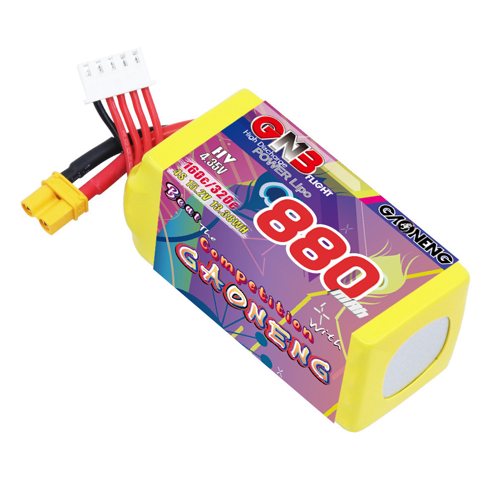 GNB 4S 880mAh 15.2V 160C/320C  - Rc Helicopter Parts reseña y precio