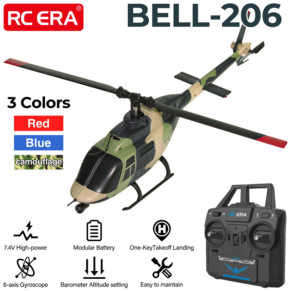 RC ERA RC Helicopter 1:33 Bell - Rc Helicopter Gyro reseña y precio