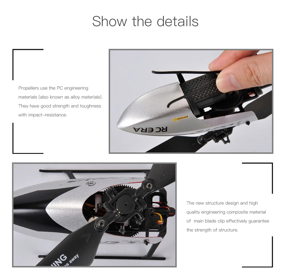 C129 V2 4CH RC Helicopter RTF  - Rc Helicopter Gyro reseña y precio