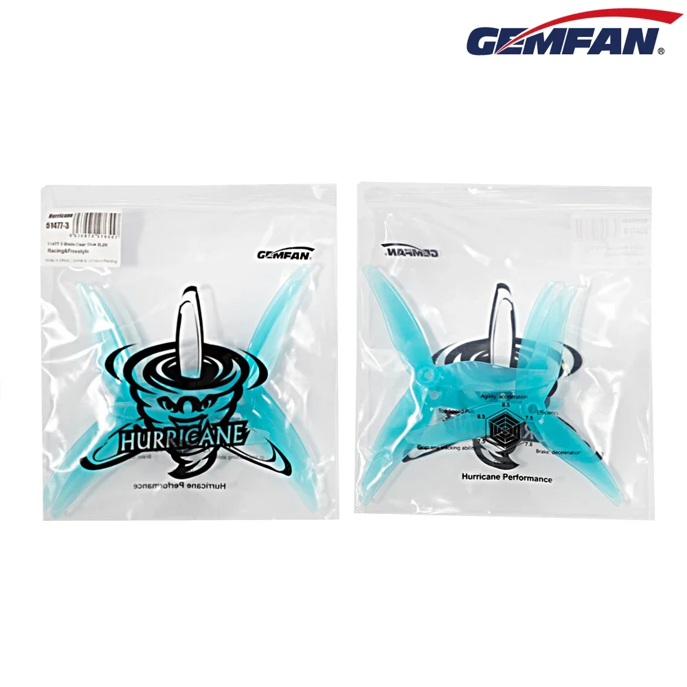 10Pairs (10CW + 10CCW) Gemfan  - Rc Helicopter Parts reseña y precio