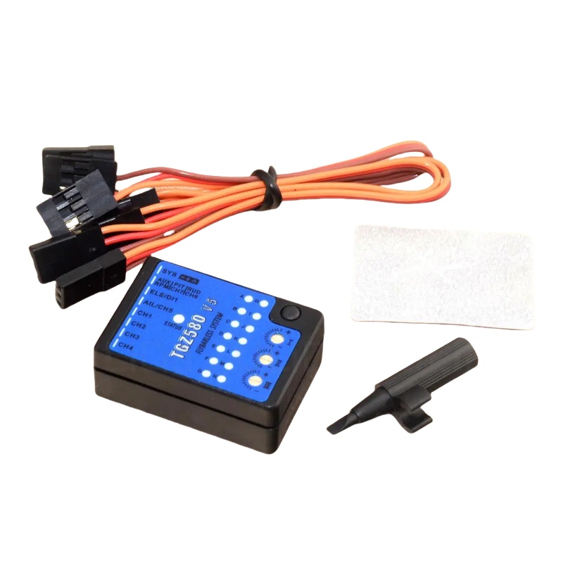GZ580 V5 3-Axis Flybarless Gyr - Rc Helicopter Nitro reseña y precio