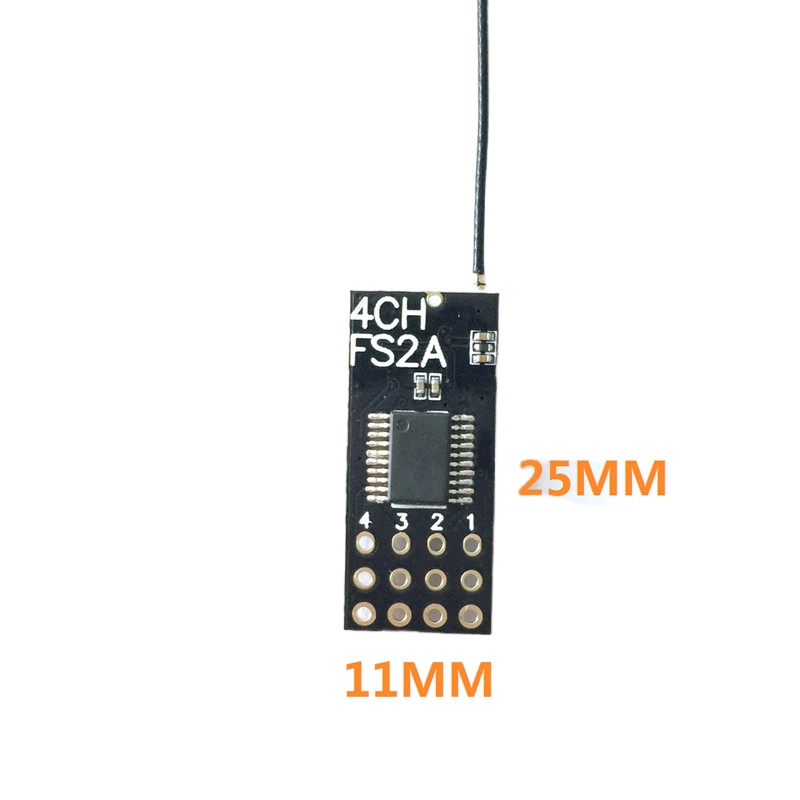 Flysky FS2A Mini Receiver 4CH  - Rc Helicopter Remote Control reseña y precio
