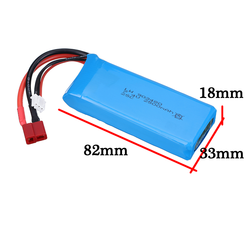 2s 7.4V 2500mAh Lipo Battery C - Rc Helicopter Charger reseña y precio