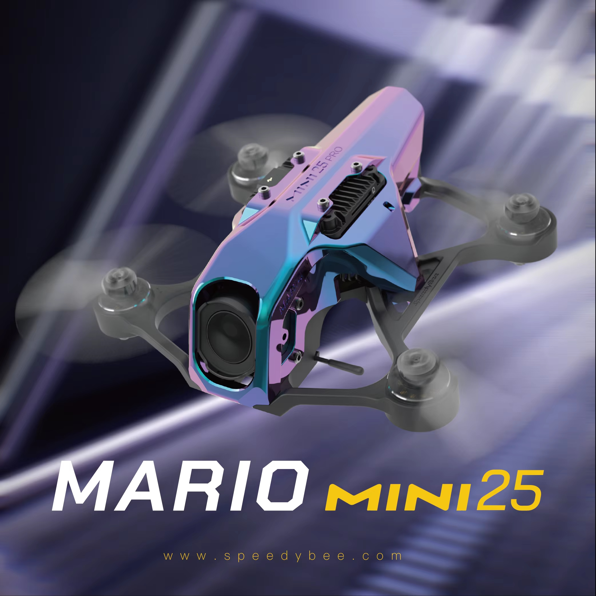 SpeedyBee Mario Mini25 PW /Mar - Rc Helicopter Case reseña y precio