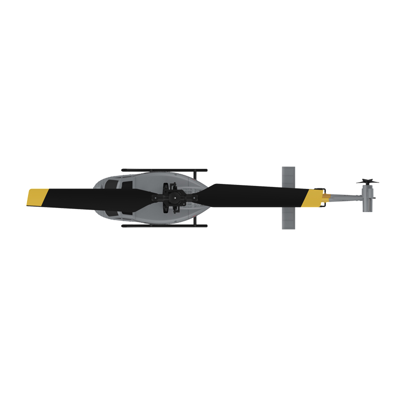 Huey Remote Control Simulation - Rc Helicopter Large reseña y precio
