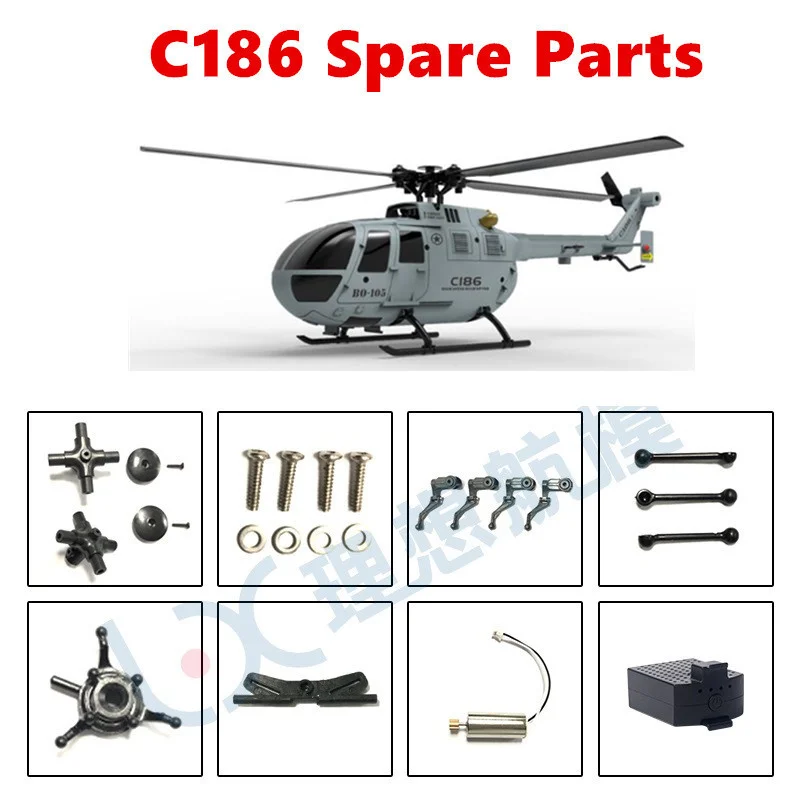 RC ERA C186 BO105 E120 RC Heli - Rc Helicopter Coaxial reseña y precio