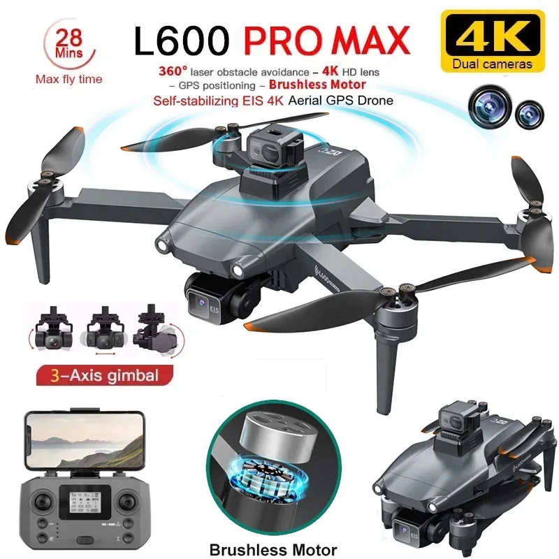 L600 PRO MAX GPS Drone Profess - Rc Helicopter Electric reseña y precio