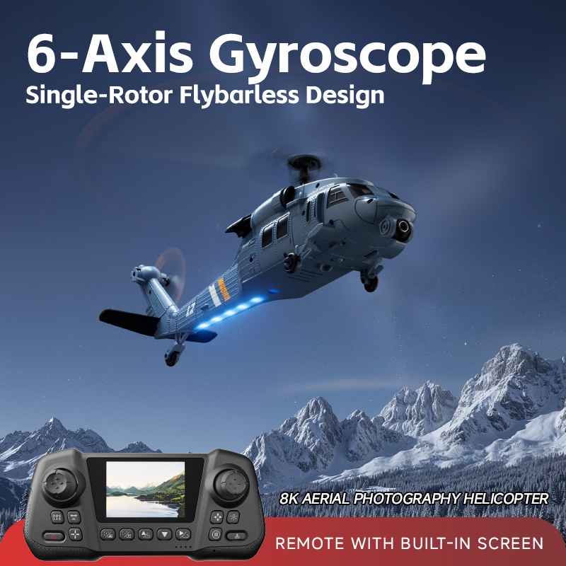 8K Flybarless Optical Flow Hov - Rc Helicopter Nitro reseña y precio