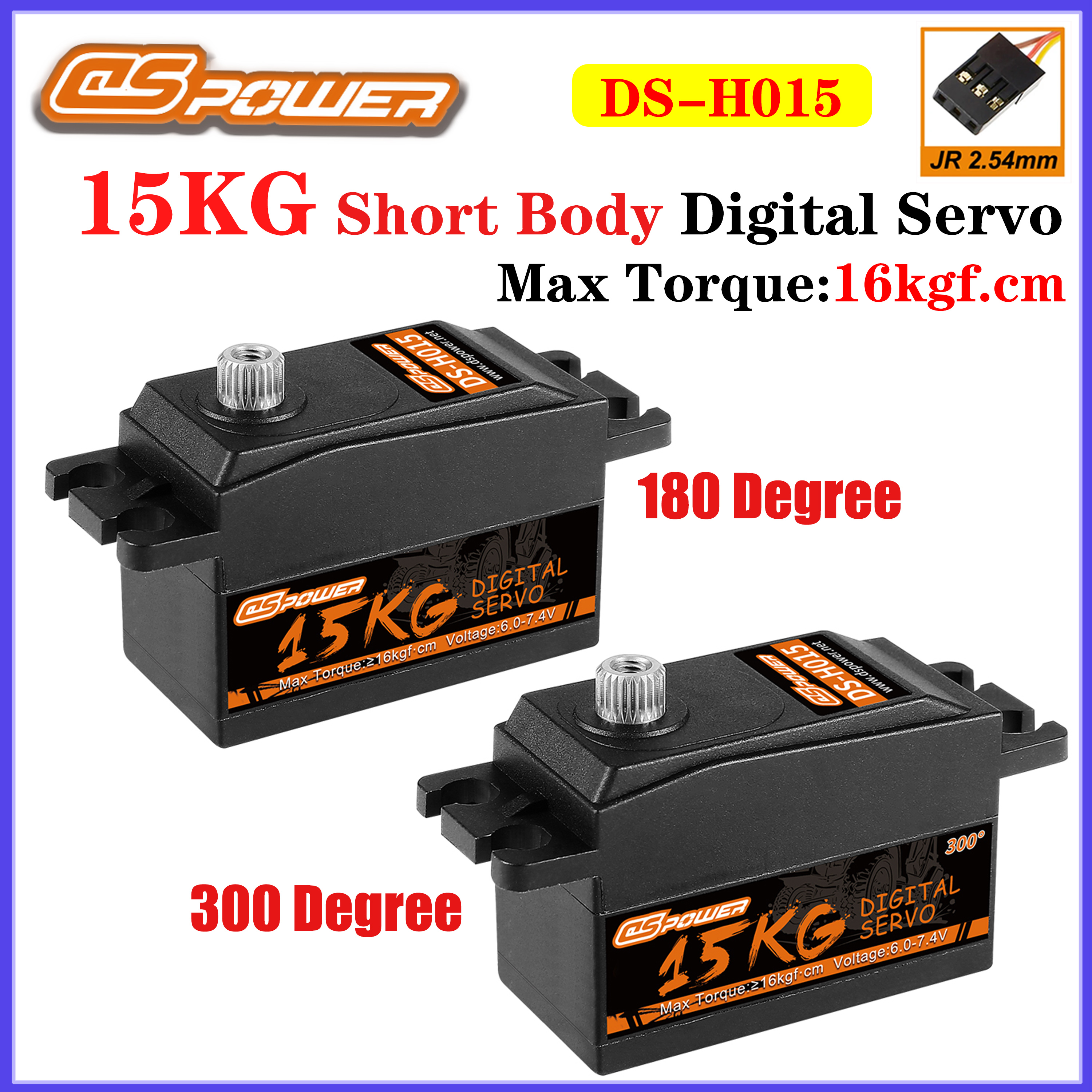 DSpower 15KG High Troque Metal - Rc Helicopter Servo reseña y precio