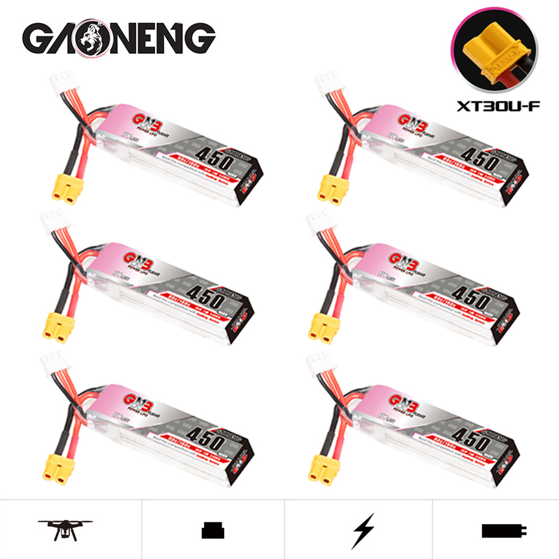 GNB LiPo Battery HV 2S 7.6V 45 - Rc Helicopter Parts reseña y precio