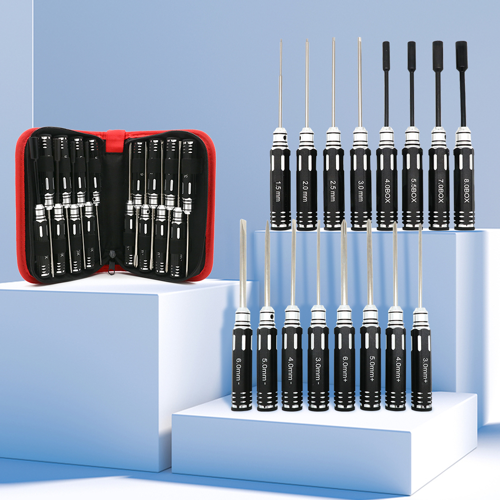 RC Hex Driver Set - 16pcs Hex  - Rc Helicopter Tool Kit reseña y precio