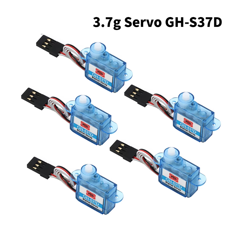 5/10Pcs 3.7g Digital Servo Min - Rc Helicopter Parts reseña y precio