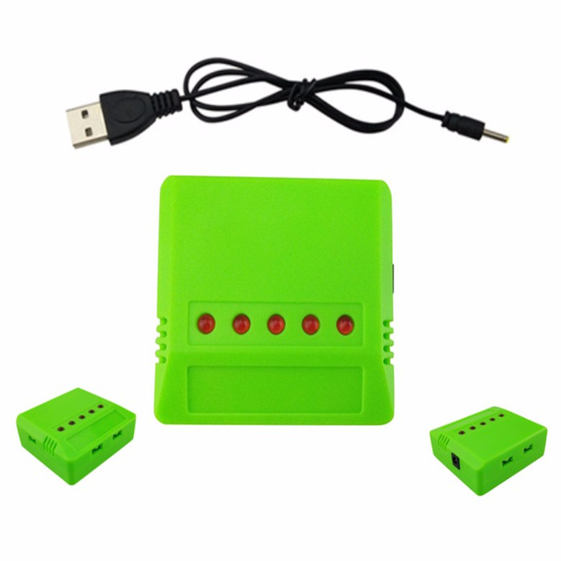 5PCS Cables And 1X 5 In 1 USB  - Rc Helicopter Charger reseña y precio
