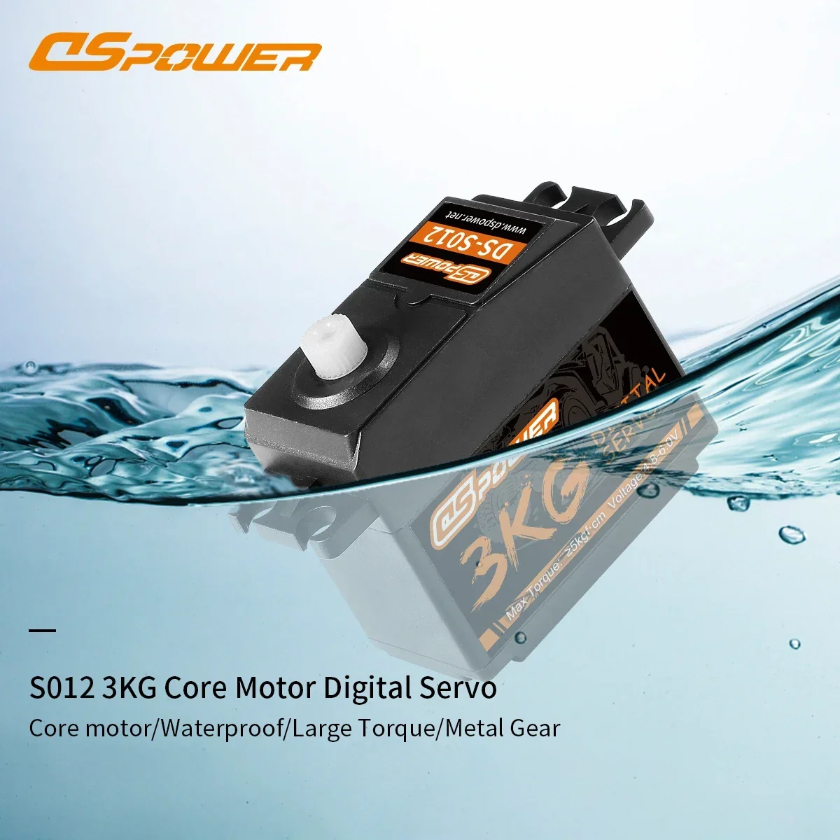 DSpower 3KG Plastic Gear Water - Rc Helicopter Servo reseña y precio
