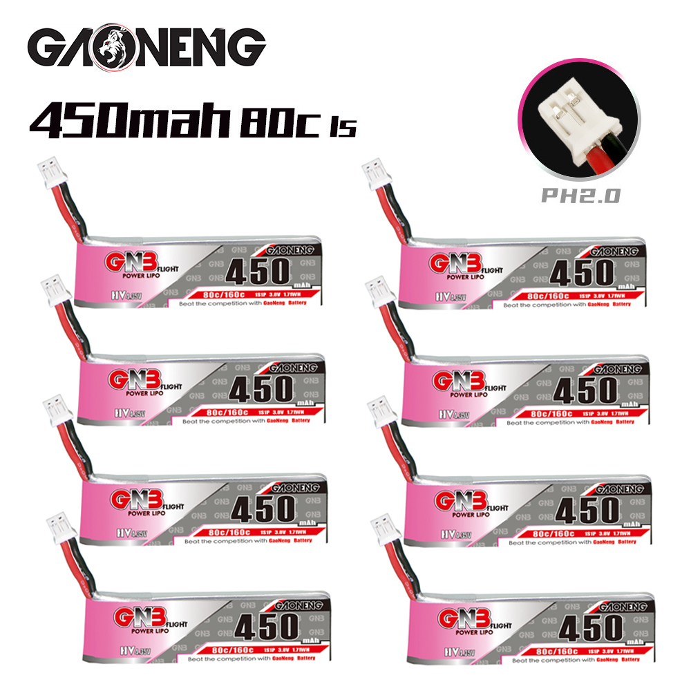 GNB HV 1S 3.8V 450mAh 80C/160C - Rc Helicopter Parts reseña y precio