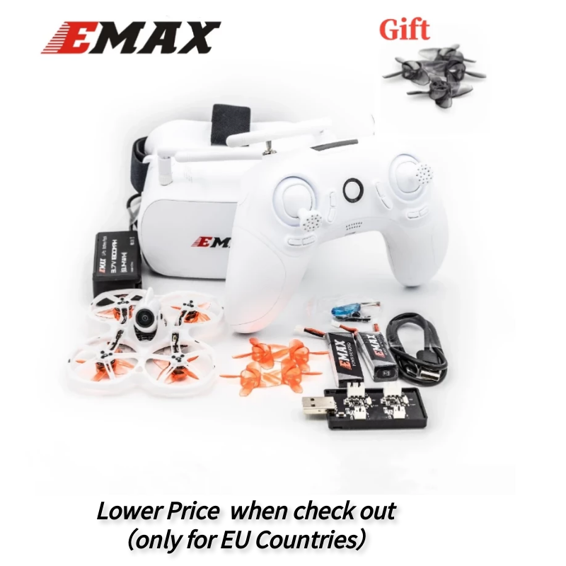 Emax Tinyhawk II 2 RTF FPV Rac - Rc Helicopter Case reseña y precio