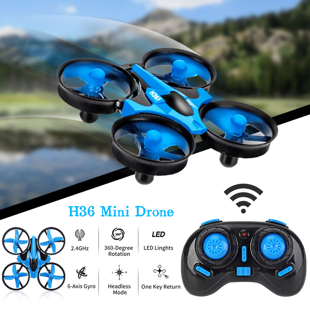 JJRC H36 Mini Rc Drone 4ch 6-A - Rc Helicopter Electric reseña y precio