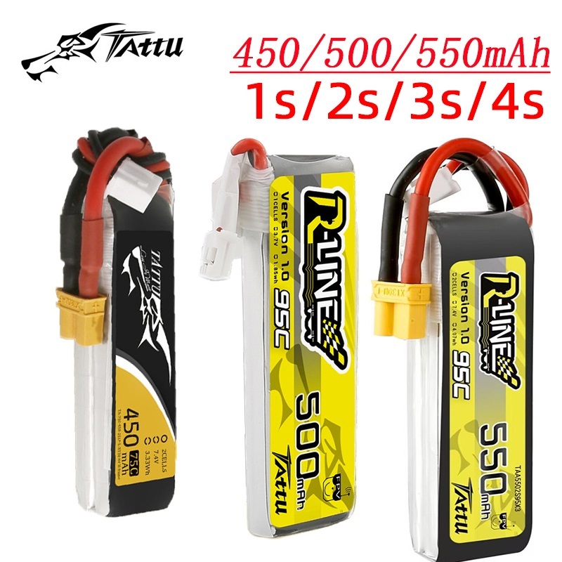 3Pcs NEW TATTU 450/500/550mAh  - Rc Helicopter Parts reseña y precio