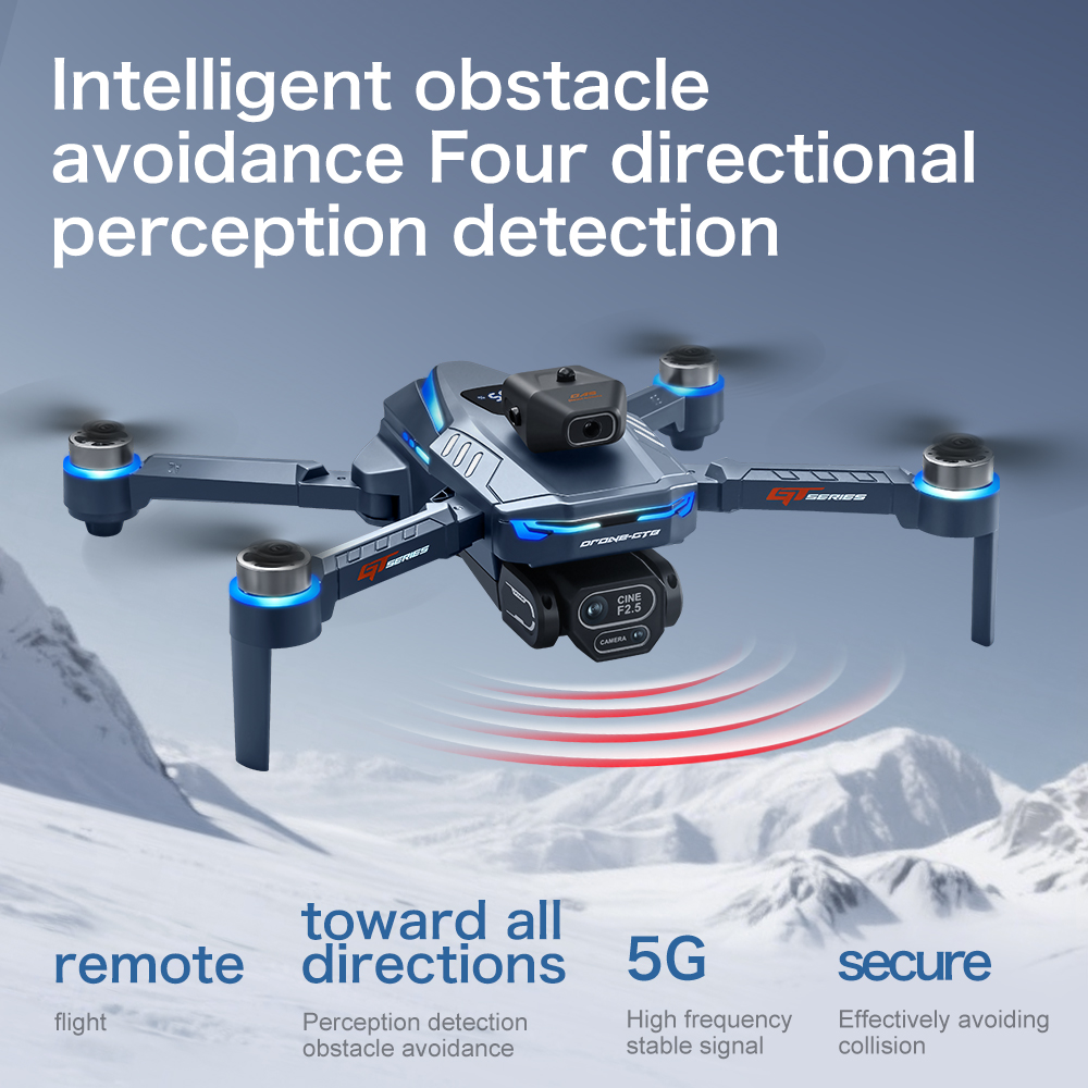 2026 New GT8 Drone GPS 8K Prof - Rc Helicopter Case reseña y precio