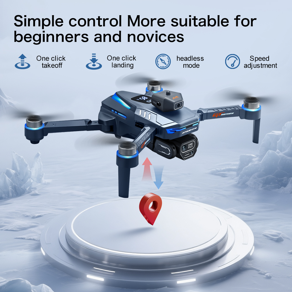 2026 New GT8 Drone GPS 8K Prof - Rc Helicopter Case reseña y precio