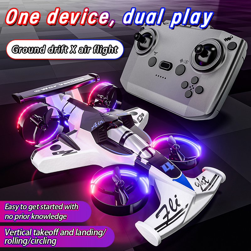 2in1 Mini Drone Air-Ground Fly - Rc Helicopter Electric reseña y precio