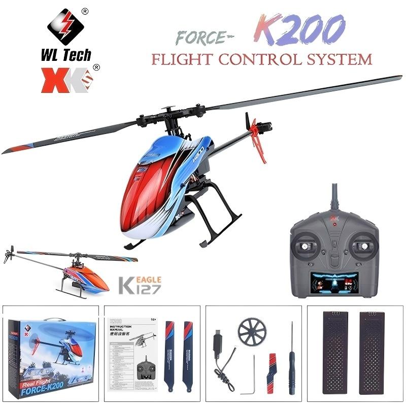 WLtoys RC Helicopters K200 K12 - Rc Helicopter Single Rotor reseña y precio
