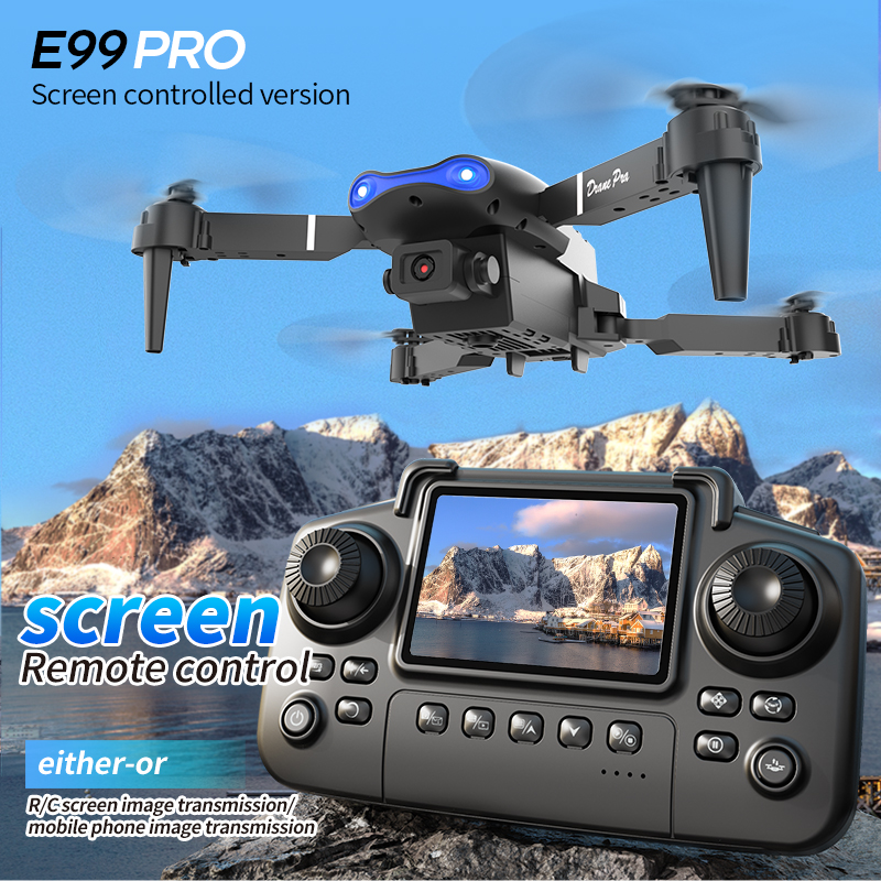 E99 PRO Drone Screen Control A - Rc Helicopter Case reseña y precio