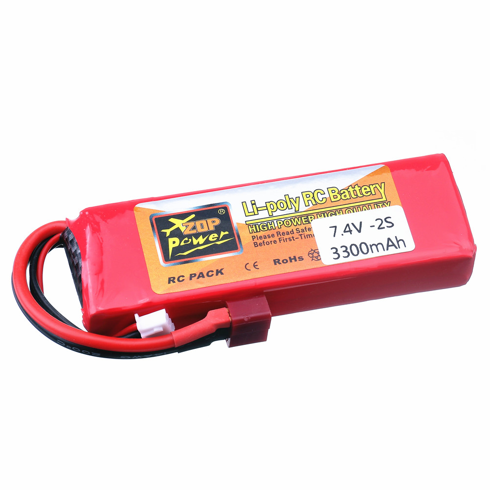 2S 7.4V 3300mAh Lipo Battery C - Rc Helicopter Charger reseña y precio