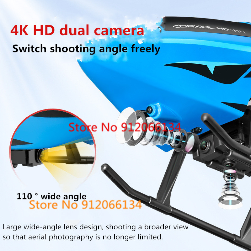 70CM 4K Dual Camera Obstacle A - Rc Helicopter Large reseña y precio