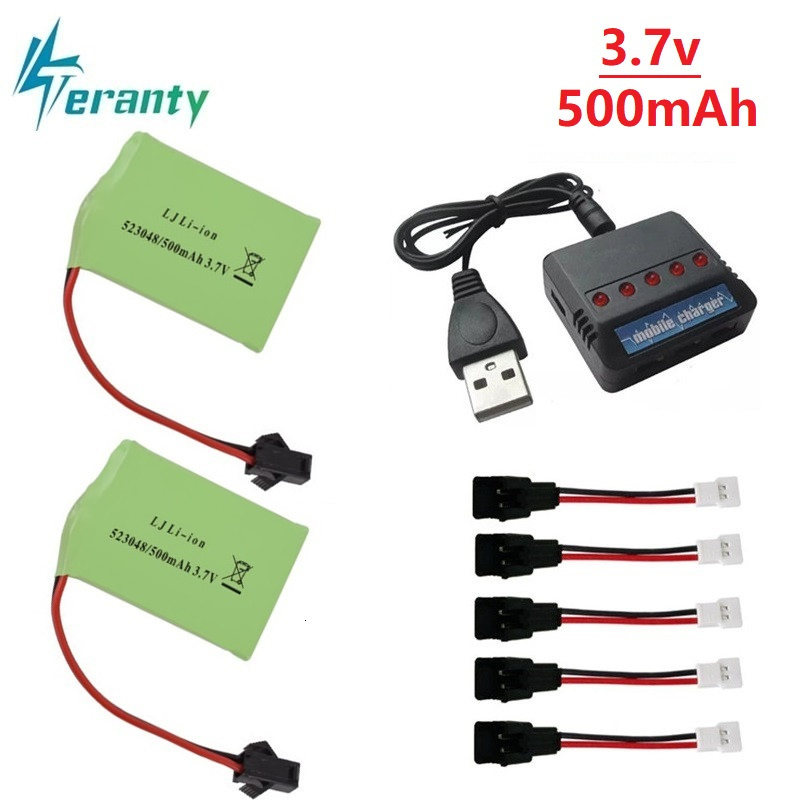 3.7V 500mAh 523048 li-ion Batt - Rc Helicopter Charger reseña y precio